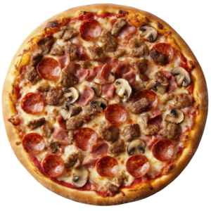 Beef Pepperoni Pizza
